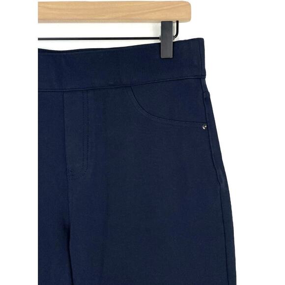 Spanx The Perfect Pant Ankle 4-Pocket In Classic Navy Large Tall Business Career - Picture 7 of 12